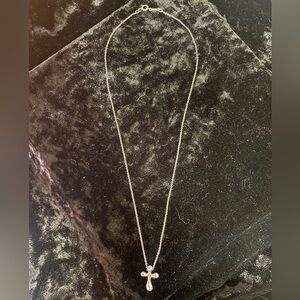 Tiffany & Co. Elsa Peretti Silver Cross Pendant